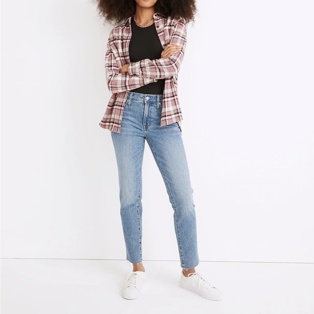 Madewell mid rise perfect vintage jeans enmore wash
